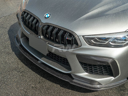 RW Carbon BMW F91/F92/F93 M8 Full Carbon Fiber Front Lip