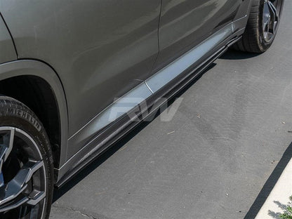 RW Carbon BMW G01 F97 F98 RWS CF Side Skirt Extensions