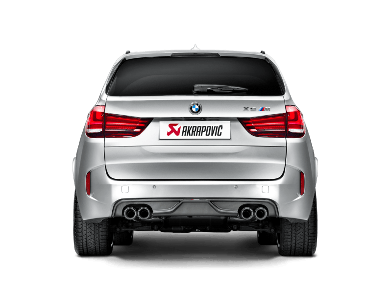 Akrapovic 15-17 BMW X5M (F85) Evolution Line Cat Back (Titanium) w/ Carbon Tips - SpeedCave