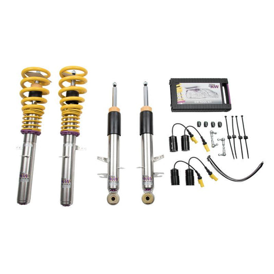 KW Coilover Kit V3 BMW X5 (F15) w/ Rear Air w/ EDC Bundle - SpeedCave