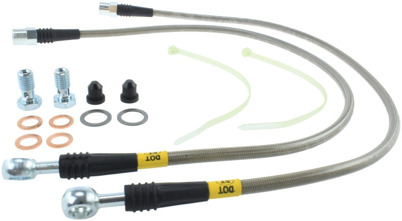 StopTech BMW E53 X5 Stainless Steel Rear Brake Line Kit