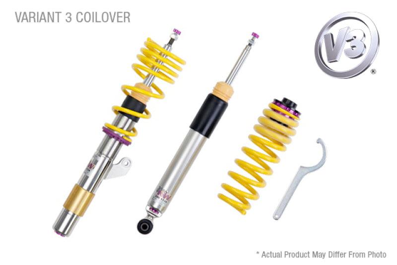 KW Coilover Kit V3 BMW 3 Series F30 6-Cyl w/ EDC Electronic Suspension - SpeedCave