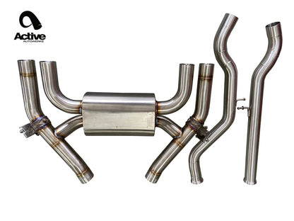 Active Autowerke F87 M2C Valved Rear Axle-back Exhaust