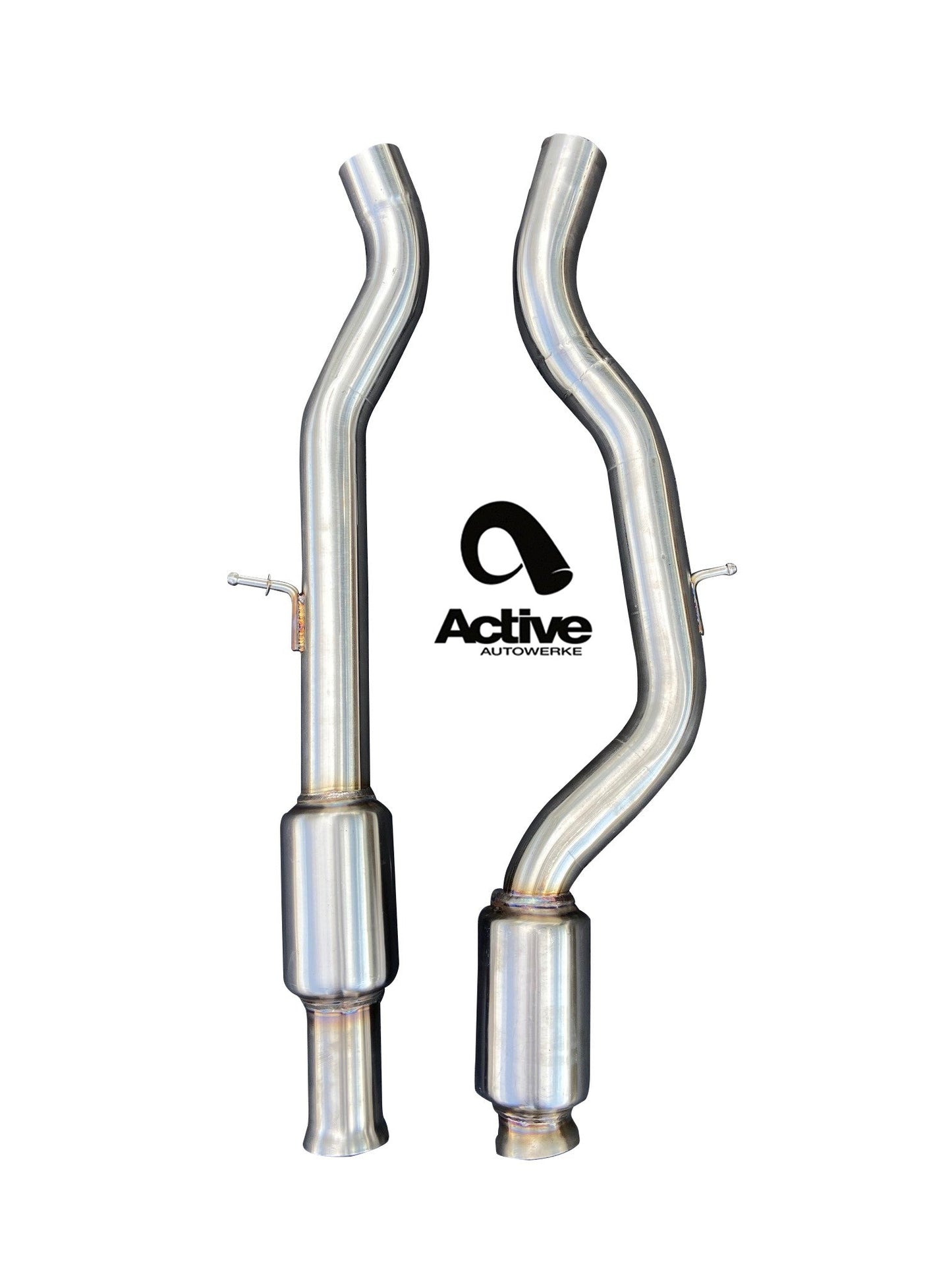 Active Autowerke F8X BMW M3 & M4 Mid Pipe includes Active F-brace