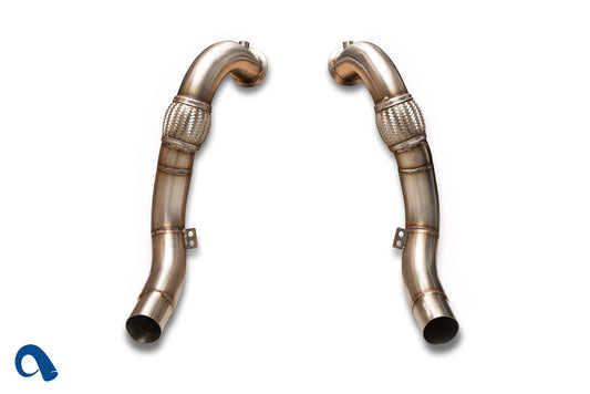 Active Autowerke BMW N63 Downpipes for | Twin-turbo V8 BMW X5 and X6 | F10 550i by BMW tuner, Active Autowerke